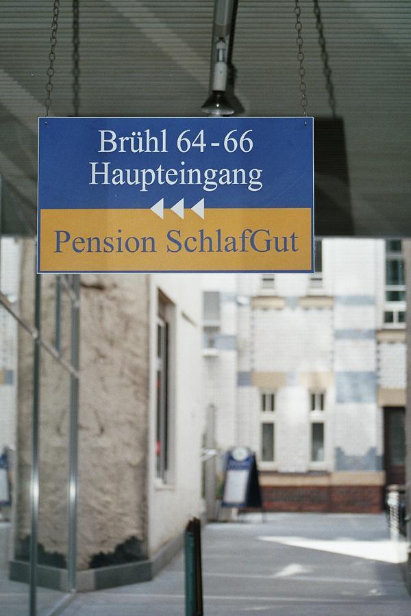 Pension Schlafgut Leipzig Exteriör bild